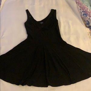 black bebe dress